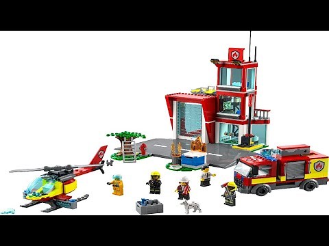 LEGO instructions - City - Fire - 60320 - Fire Station