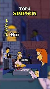 TOP4 du meilleur dessin animé ALLTIME ./#simpsons