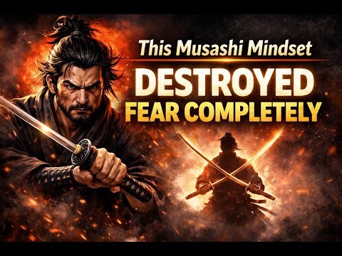 "This Musashi Mindset Destroyed Fear Completely" Miyamoto Musashi