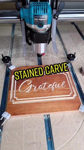 Stained Carve: Enhancing Pine with Australian Timber Oil