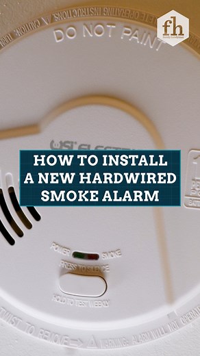 If you have to replace your smoke alarm, here's an easy way to do it. #tips #homeowner #diy | Family Handyman