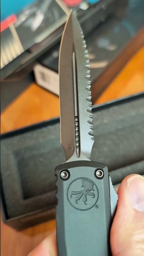 Microtech Ultratech ZBP GEN III 1122-3DLCTSH Shadow Signature unboxing #microtechknives #otfknife