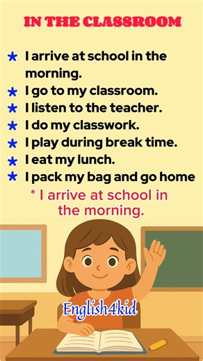 128K views · 2.1K reactions | In the classroom #classroom #fypchallenge #fblifestyle | English4kid | Facebook