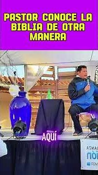 This pastor claims to know the Bible, but has it backwards. Father Luis Toro
