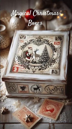 Handmade Christmas Boxes ✨ Cozy Holiday Inspiration