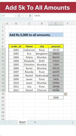 Excel Hack You Must Know #Excel