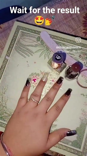 From simple to stunning 💅✨ Nail transformation magic! Watch till the end😍”#NailTransformation