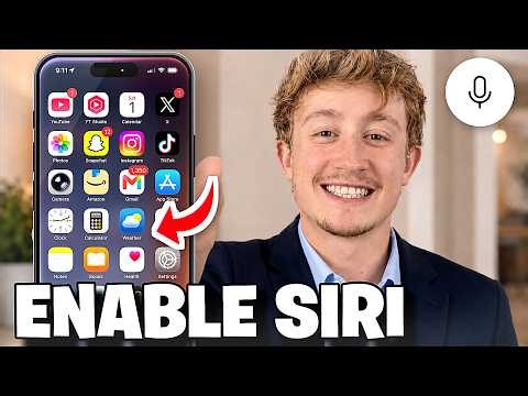 How To Enable Siri On iPhone - Full Guide