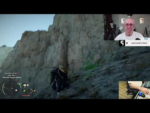 Grndpa, going crimson in a desert?