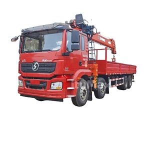 [Hot Item] Shacman 5ton Truck Crane Lorry Crane Mobile Mounted Crane Overload Protection System Crane