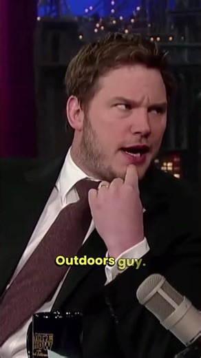 Chris Pratt’s Small Town Outdoor Roots with Chris Pratt on Letterman 2013