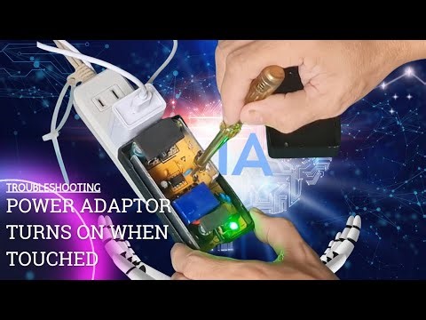 This Switch Mode Power Supply Unit Acts Weirdly | Turns On When Touched | DIY Repair