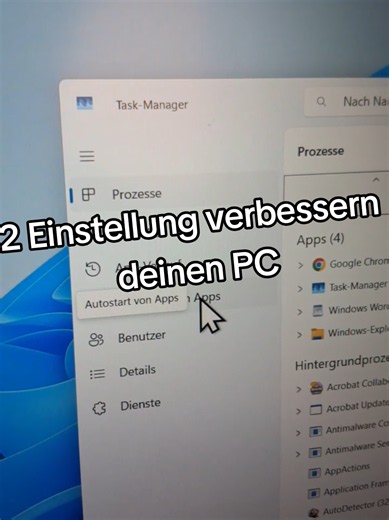 Zwei Einstellungen die deinen PC besser | Mac Paverick Tech (@mac_paverick_tech)