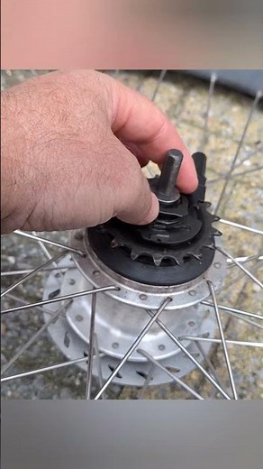 shimano nexus 7 - ciekawa awaria.