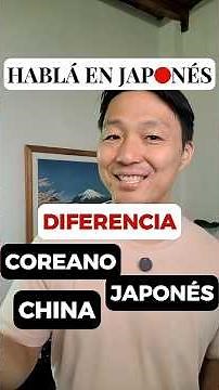 ¿CUÁL ES LA DIFERENCIA ENTRE COREANO, JAPONÉS Y CHINO? 🇰🇷🇯🇵🇨🇳