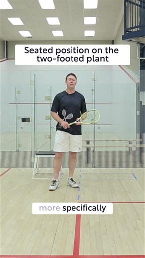 Optimal Body Position for Squash Shots