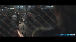 The Monuments Men, train departure, photogrammetry done with enwaii