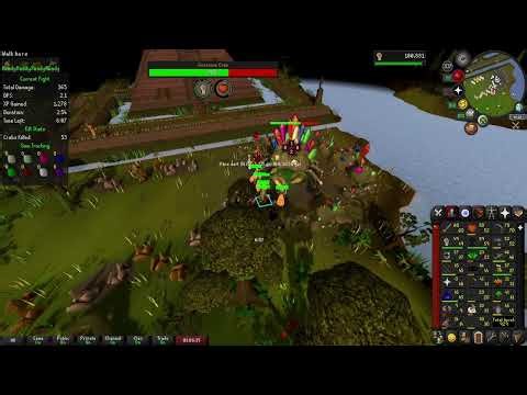 👑OLD SCHOOL RUNESCAPE - GRINDING COMBAT LVL👑