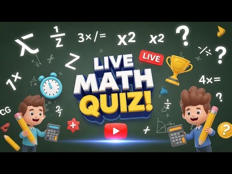 LIVE Math Quiz & Brain 🧠 Puzzles 🔢 Test Your Mind in Real Time! 99% fail this 🤯✅ viral livestream