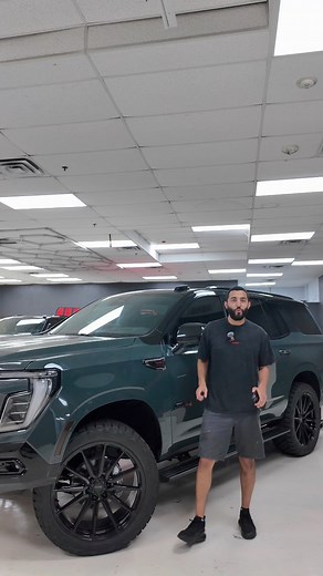 14K views · 79 reactions | 2025 GMC AT4 With Tuxedo Wrap & Chrome Delete!#gmc #at4 #gmcyukon #wraps #custom | Metroplex Customs | Facebook