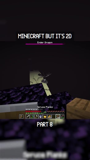 Minecraft, But It’s 2D! Part 8 #minecraft #wisp #mcyt #minecraftbut