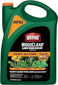 Ortho WeedClear Lawn Weed Killer Ready-To-Use Refill, Kills Crabgrass, Dandelion and Clover, 1.33 gal