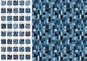 Denim Patchwork Seamless Patterns: 50 PNG Digital Papers (digital Download) - Etsy