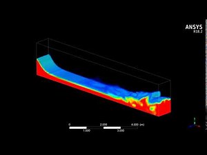 3D tank simulation using Ansys fluent laminar flow