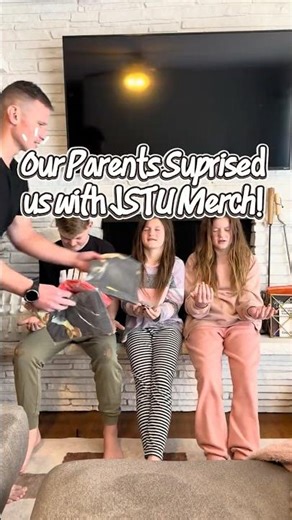 Our Parents Gifted us JSTU Merch. We will miss you, JSTU! #jstu #justinstuart #andrewscites