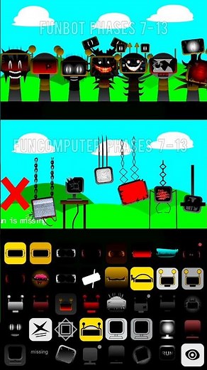 Who ?? Fun Computer x Funbot | Infected Phases 7 - 13 Best 🔥 #phase #funcomputer #funbot