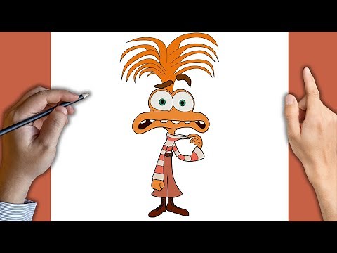 Como Dibujar Ansiedad | Intensamente 2 | Paso a Paso