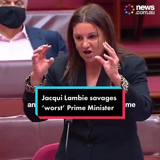 Pop off, Jacqui 🔥 Things are getting toasty in the Senate chambers today with Jacqui Lambie taking aim at the ‘worst [Prime Minister] on record’. #fyp #jacquilambie #tasmania #australia #straya #auspol #scomo #scottmorrison #scottyfrommarketing #canberra #politics