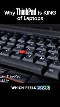 Why the Lenovo ThinkPad is KING of Laptops 💻👑