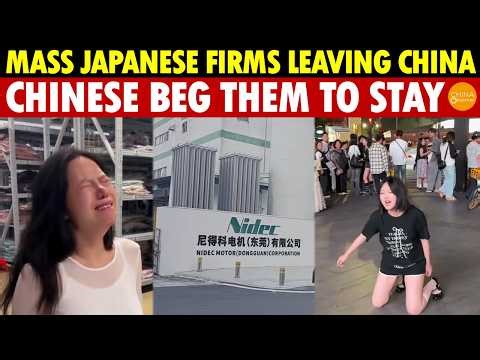 Mass Japanese Firms Leaving China! Hangzhou, Dongguan Struggling, Chinese Beg Them to Stay
