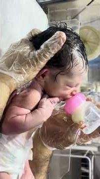 First moments…Safe and monitored…A strong little beginning 🤍#NewbornCare #InfantHealth #BabyCare