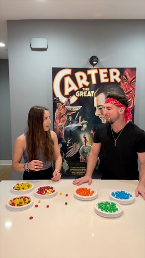 1.8M views · 7K reactions | M&M Challenge - #magic #magician #challenge #prank Growithjessie | andre.armenante | Facebook