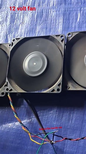 12 volt fan 🧐🤫🤔
