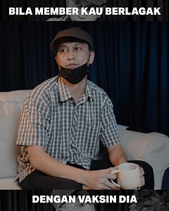 8.8K views · 5K reactions | "Kau dapat vaksin Sinovac? Elehhh... Aku dapat Pfizer lahh!" Aihh! berlagak betul member akhi Hazamin dapat vaksin Pfizer  Apa pulak reaksi akhi Syah bila member berlagak dengan vaksin yang dia dapat tu?  Korang pulak dapat vaksin apa?  #Pfizer ke #sinovac ke #alhamdulillahvaccinated 來 Untuk pembelian iCaffe, boleh terus ke link ini, https://shopee.com.my/iCaffe-Kopi-Premium-15-sachet-x-25g--i.91846849.9978649828?position=4 | Inteam | Facebook