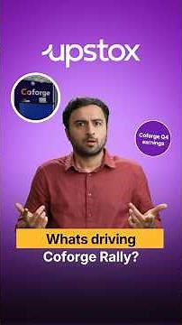 Why Coforge Rallied 10% Against a Falling IT Sector | Q4 Breakdown & FY27 Outlook | Upstox