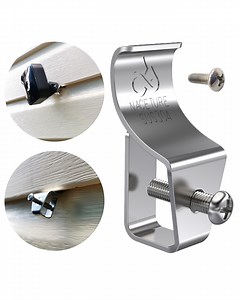 Vinyl Siding Screws Clips Hook 6 Pcs - for Outdoor Mount Home Security Camera - Walmart.com