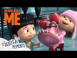 Gru Shows The Lab To The Girls! 🧪 😯 | Mega Moments | Despicable Me | Clip
