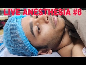 Live Anesthesia #6#ACL Reconstruction surgery #anesthesia #spinal