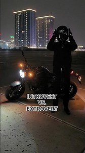 Introvert vs. Extrovert #fyp #shorts #biker #bikerlife #motolife #dance #trend