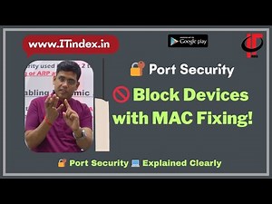 Port Security Explained (MAC Address Fixing) | Cisco L2 Security Theory