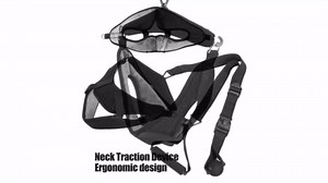Professional Neck Traction Device, Pain Relief Household Cervical Vertebra Stretcher Over Door for Home Use Portable Hammock, Physical AIDS Decompressor