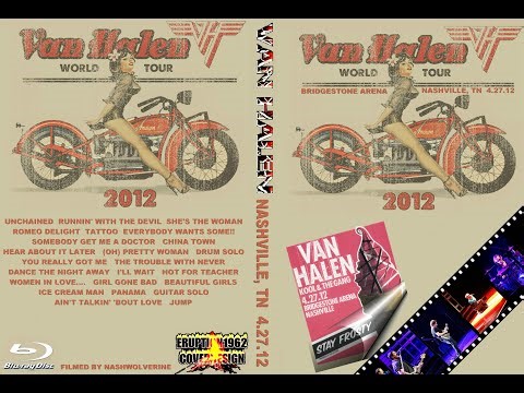 VAN HALEN, EDDIE (2012.04.27) Nashville, TN @Bridgestone Arena [DVD-Rip]