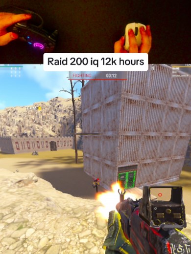Rust raid bedwars #rustraid #rustfr #rust #rustbed | Rust