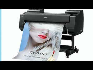 Canon imagePROGRAF PRO 4100S Review : 44 inch 8 Color Large Format Inkjet Printer for Professionals