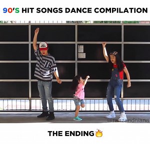 90's Hit Songs Dance Compilation! #SiblingGoals | Ranz and Niana