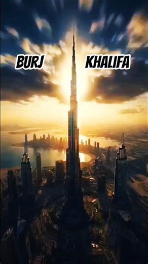World’s Tallest Tower Explained in 45 Seconds! | #Burj Khalifa